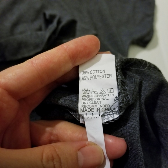 V-neck Short Sleeve Maxi Dress Side Pockets Slit - Picture 6 of 6